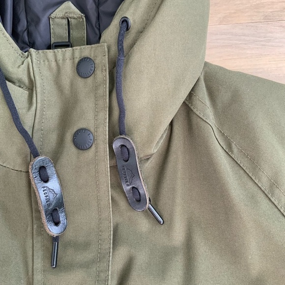 Penfield Olive Green Coat Parka Jacket - Picture 6 of 8